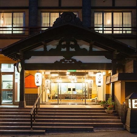 Hotel Mikunitoge Onsen Oyado Honjin Yuzawa  Exterior foto